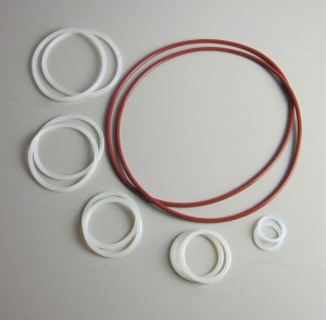 Sealing silicone ring Transparent silicone ring White square sealing ring for electrical appliances