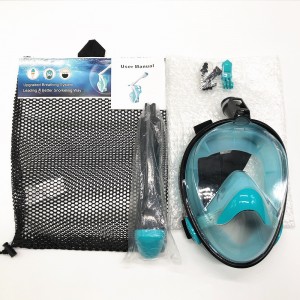 FDA BPA Free Silicone Diving Mask Safe Full Face Silicone Scuba Snorkel Mask