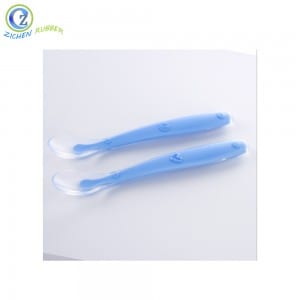 Comfortable Food Grade Silicone Baby Spoon Eco-friendly Baby Spoon Silicone