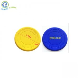 Custom Silicone Dog Frisbee High Quality Silicone Rubber Frisbee