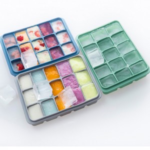 Round Silicone Ice Molds Personalized Silicone Christmas Ice Cube Trays