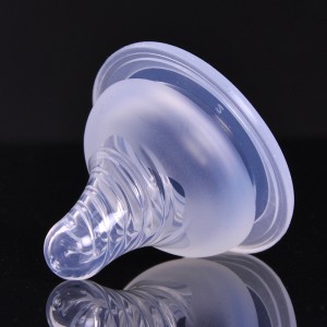 Transparent Silicone Baby Nipples 100% FDA BPA Free Baby Bottle Silicone Nipple