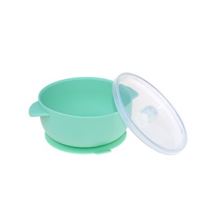 Baby Bowls with Suction – 4 Piece Silicone Set with Spoon – for Babies Kids Toddlers – BPA Free – First Stage Self Feeding