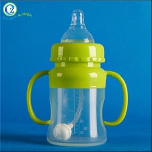 New Arrivals Baby Bottle Silicone Custom Logo Baby Silicone Bottle