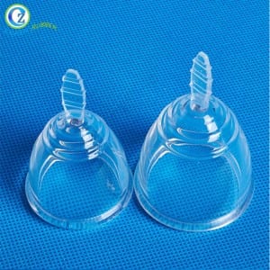 China Wholesale Hot Sale Women Feminine Hygiene Medical100% Silicone Cup Menstrual Reusable Lady Cup Period Cup