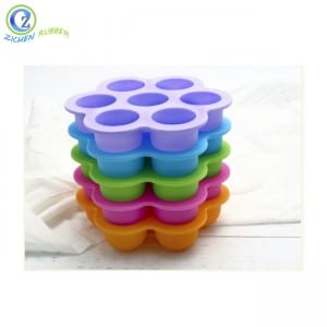 High Quality Silicone Ice Tray Molds Colorful Small Ice Trays