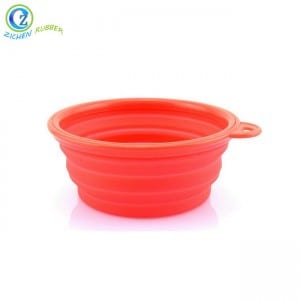 Custom Collapsible Silicone Dog Bowl High Quality Silicone Dog Bowl