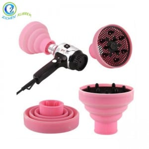 Retractable Silicone Folding Hairdressing Curly Hair Blow Dryer Diffuser