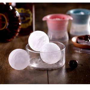 Silicone Round Ice Ball Mold Whiskey Round Ice Tray DIY Silicone Ice Ball