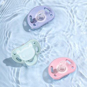 Silicone baby pacifier