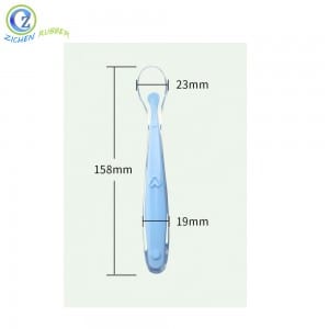 Comfortable Food Grade Silicone Baby Spoon Eco-friendly Baby Spoon Silicone