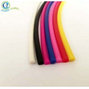 Colorful Round Dense FDA Silicone Sealing Strip