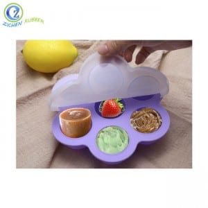 High Quality Silicone Ice Tray Molds Colorful Small Ice Trays