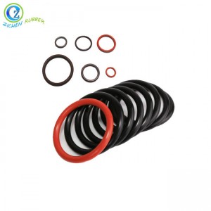 NBR EPDM SILICONE FKM SBR NR Different Colors Custom Waterproof Rubber O Ring