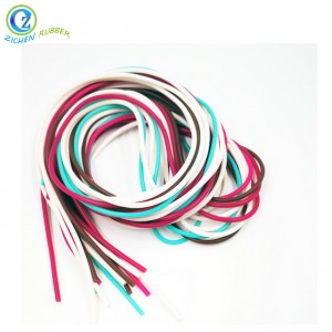 Custom Silicone Elastic Rubber Cord High Temperature Silicone Rubber Strip Seal Cord