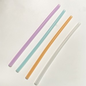 The silicone straw can be disassembled, folded, and easy to receive travel straw