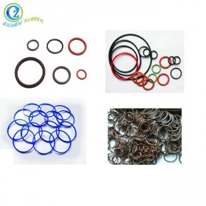 Oil Resistant Peroxide Cured Custom Silicone Rubber O Ring